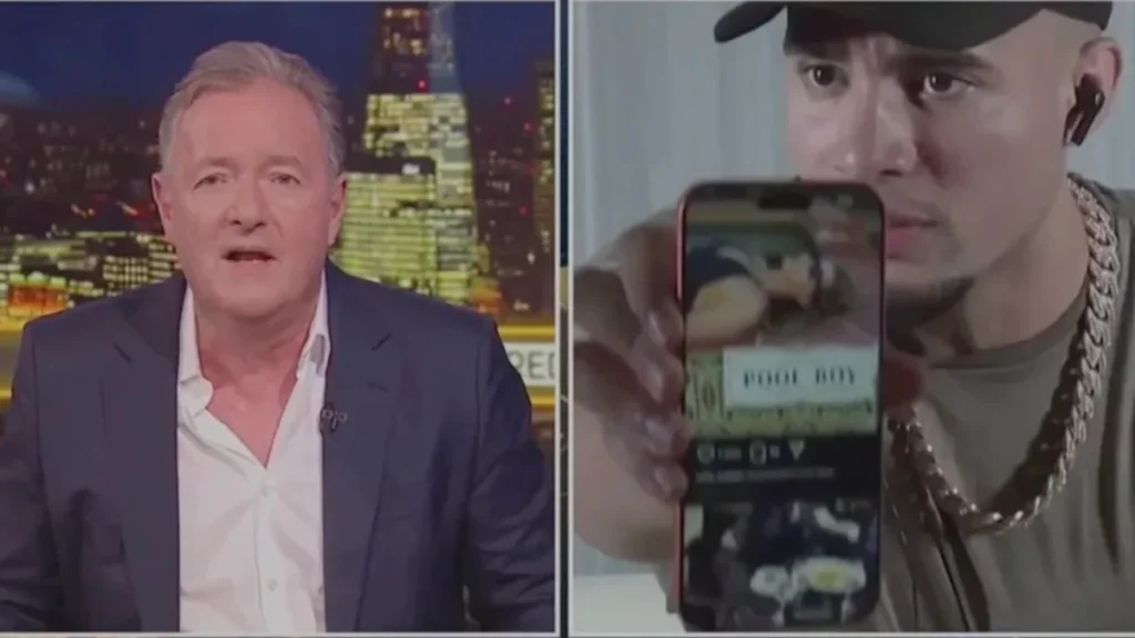 Piers Morgan Wife Celia Walden: The Pool Boy Photo That Made Him Walk Off His Own Show