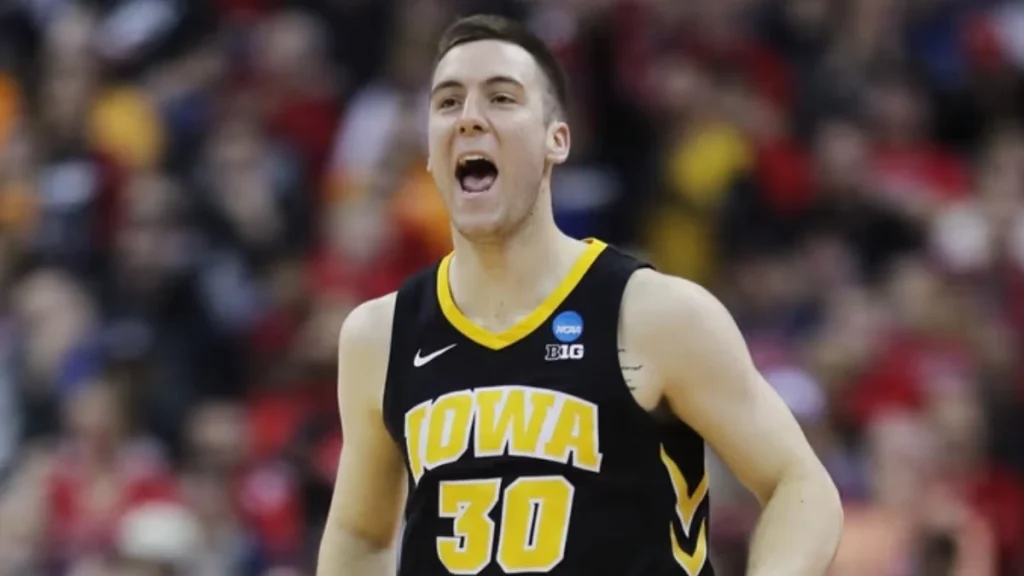 Caitlin Clark and Connor McCaffery